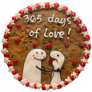 Congratulation Cookie cake