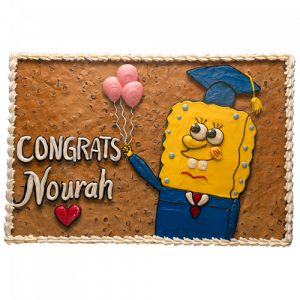 Graduation Cookie Cake