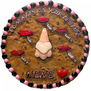 Congratulation Cookie Cake