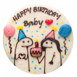 HBD Cute cake