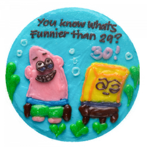 كيك عيد ميلاد سبونج بوب