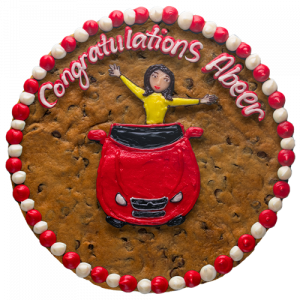Congradulation Cookie Cake