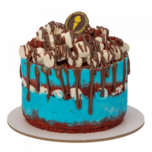 Blue Sky Cotton Candy Mini Cake