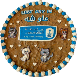 Graduation Cookie Cake