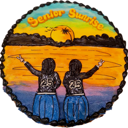 Graduation Cookie Cake