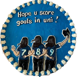 كوكي كيك. التخرج