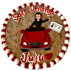 Congratulation Cookie Cake