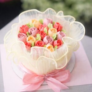 Bouquet Cake